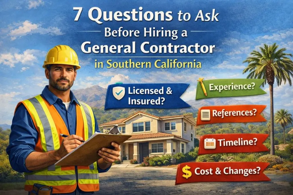 general contractor - what to ask before hiring - local service biz