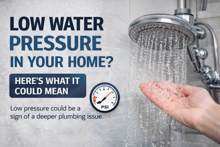 Low Water Pressure in Your Home? Here’s What It Could Mean