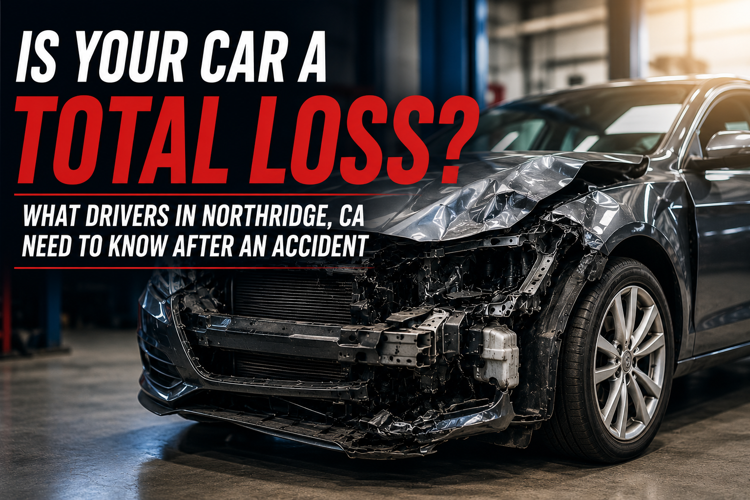Is Your Car a Total Loss? What Drivers in Northridge, CA Need to Know After an Accident