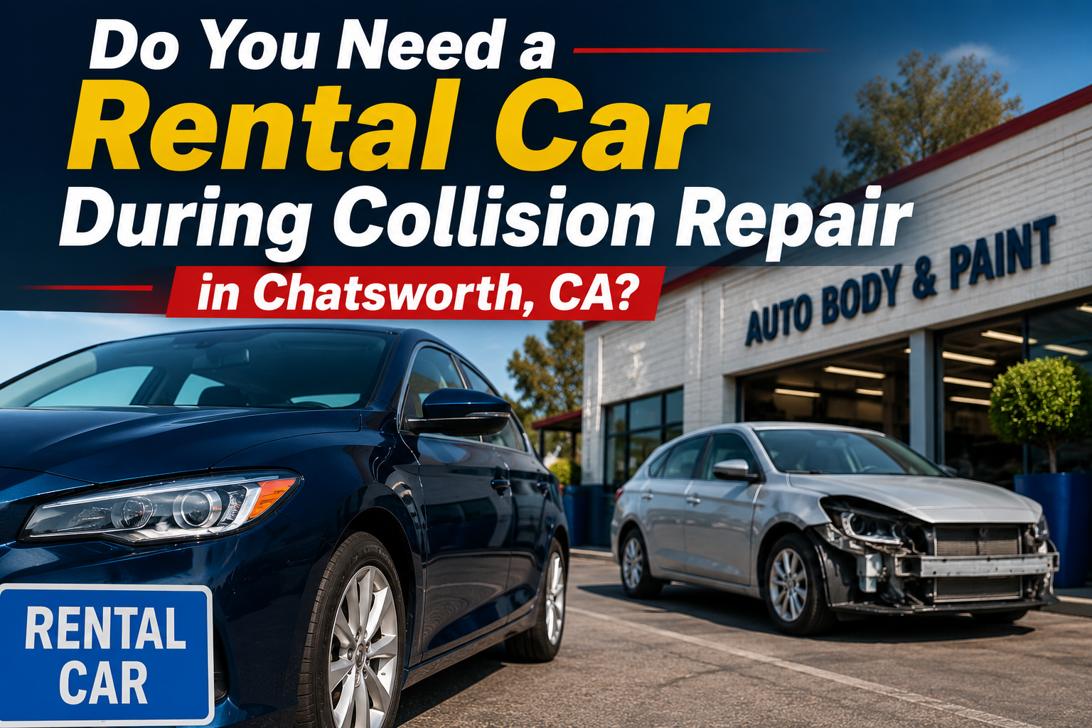 Do You Need a Rental Car During Collision Repair in Chatsworth, CA?