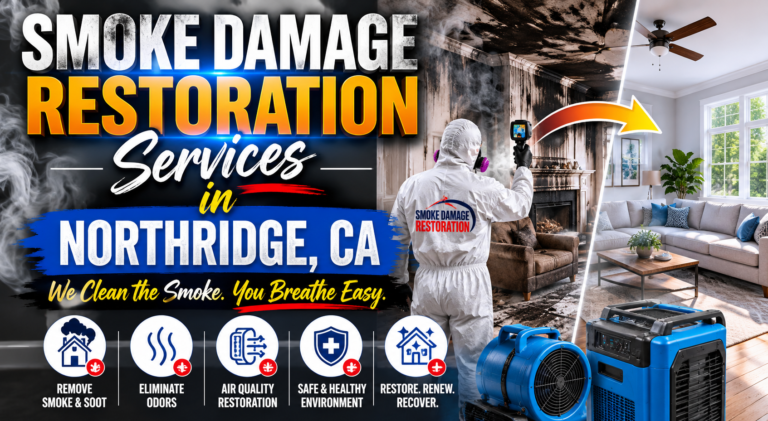 Smoke Damage Restoration Services in Northridge, CA: What Property Owners Need to Know After Smoke Exposure