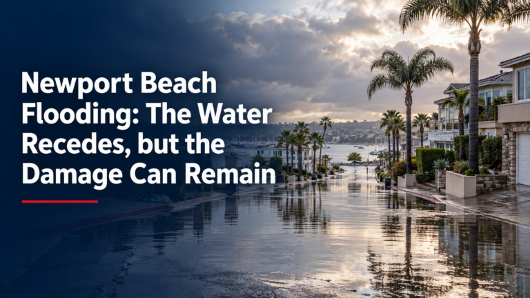 Different Sources of Flooding, the Same Hidden Damage: A Guide for Northridge Homeowners